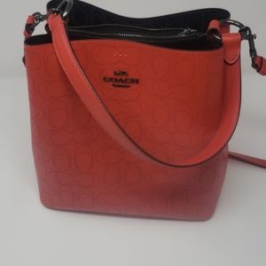 Coach bucket bag